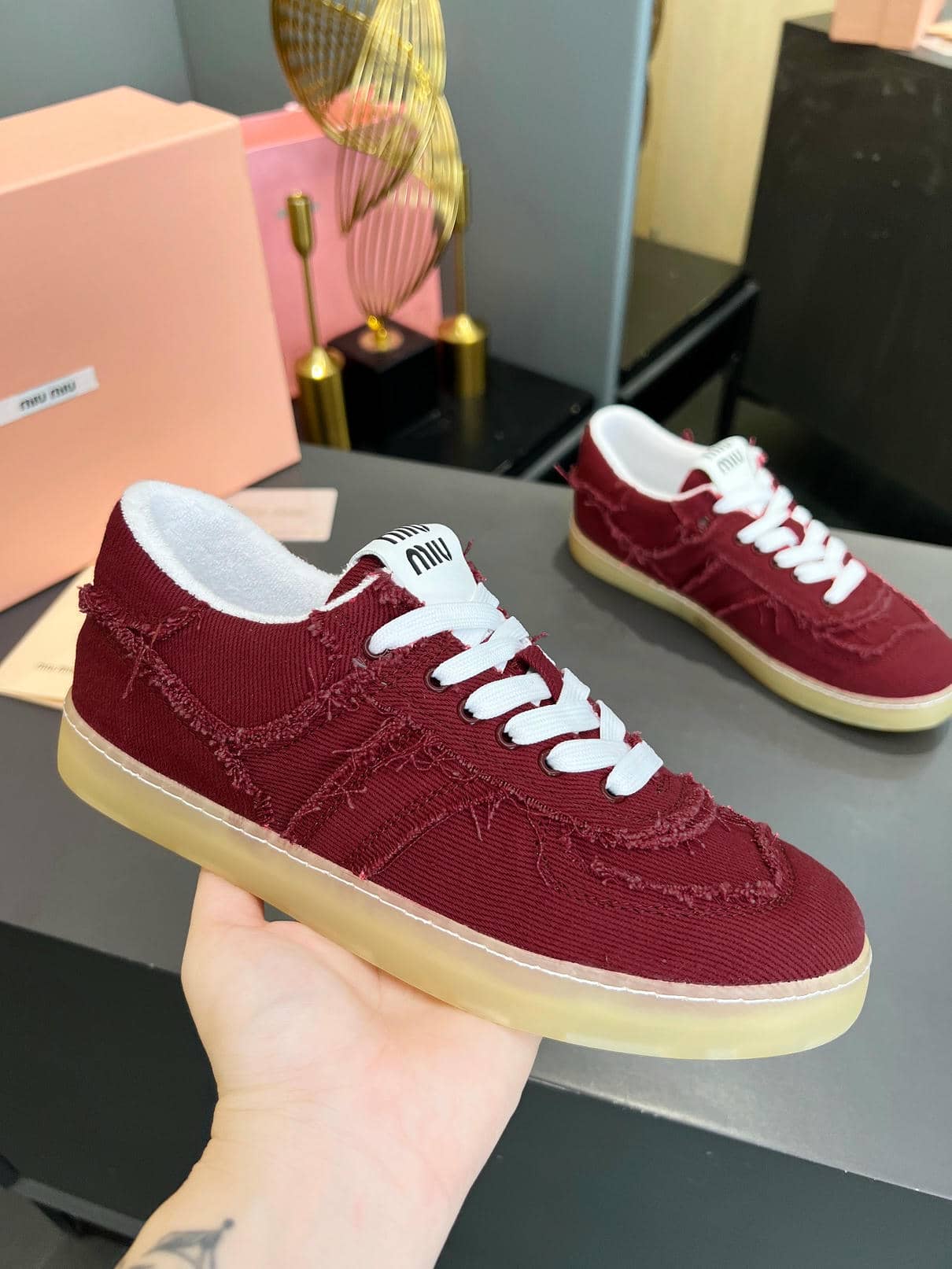 Miu Miu German training shoes4-2
